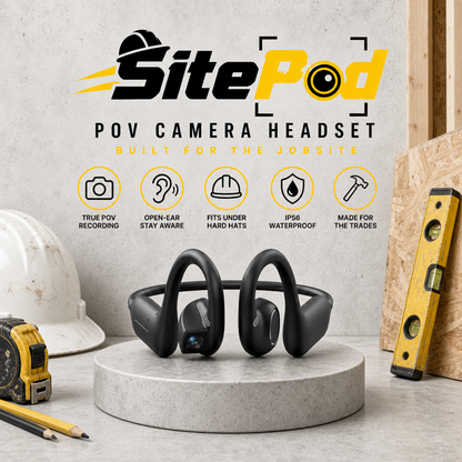 SitePod POVCam Earphones
