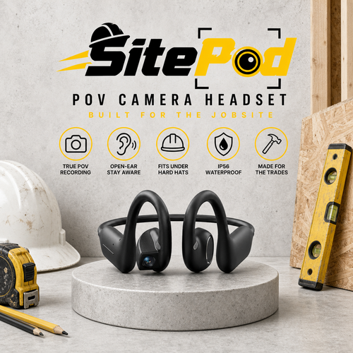 SitePod POVCam Earphones