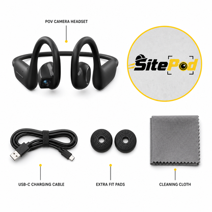 SitePod POVCam Earphones